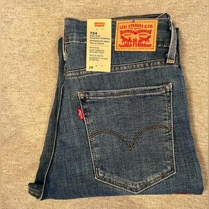 Levi’s 724 high-rise straight cropped BNWT